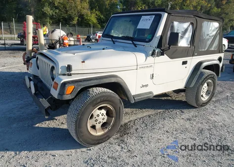 1997 Jeep Wrangler Se z USA, uszkodzony, nr VIN 1J4FY29P0VP439450